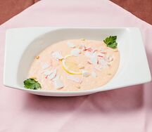 Крем-суп с морепродуктами