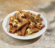Гренки с сыром