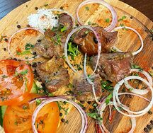 Шашлык из cвиннoй шеи