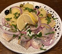 Сельдь с картофелем