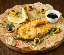 Стейк из лосося