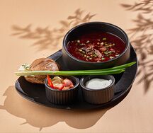 Борщ с говядиной