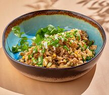 Тайский жареный рис с креветками