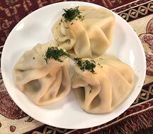 Хинкали с бараниной
