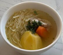 Куриная лапша