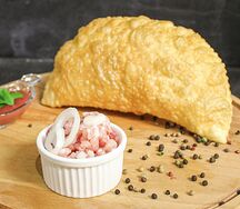 Чебурек курица-индейка