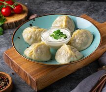 Манты от шефа с говядиной
