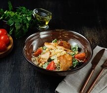Цезарь с курицей