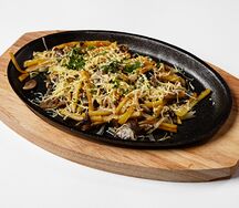 Картофель, жаренный с грибами