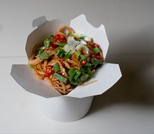 Лапша вок с морепродуктами