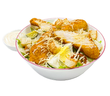 Салат Цезарь с курицей