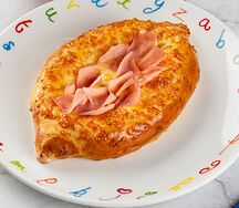 Хачапурик с ветчиной и сыром 