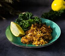 Рыбные котлеты с овощами
