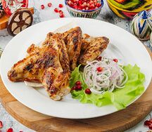 Крылышки на углях