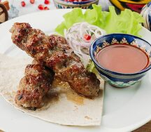 Люля-кебаб из баранины