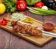 Шашлык из куриного бедра