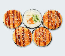 Запеченный Гранд с мидиями