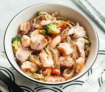 Вок Харусаме с овощами