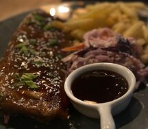 Свиные ребрышки BBQ