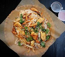 Лапша с курицей