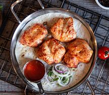 Шашлык из куриного филе