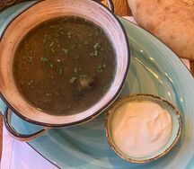 Похлёбка из лесных грибов