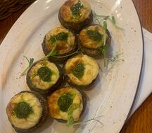 Шампиньоны запечённые под сыром