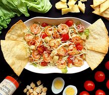 Цезарь с креветками