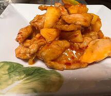 Свинина в тайском соусе