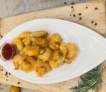 Хрустящие креветки