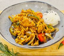 Курица в соусе терияки 