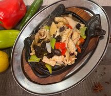 Кальмар на горячей сковородке