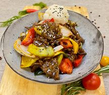 Говядина в соусе терияки