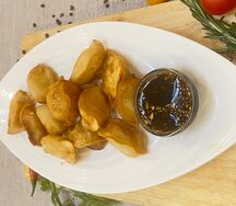 Жареные пельмени 