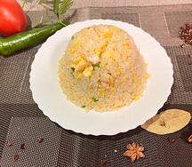 Рис с креветками