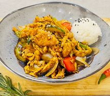 Свинина в соусе терияки 