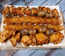 Куриное ассорти на мангале