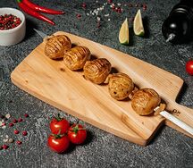 Картофель мини на мангале