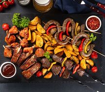 Большое мясное плато 