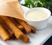 Ржаные гренки