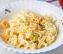 Макарошки с сыром