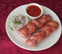 Люля-кебаб из свинины