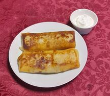 Блинчики с курицей