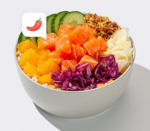 Поке спайси с лососем