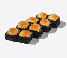 Запечённый с креветками