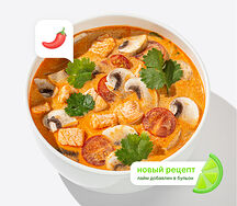 Том Ям с лососем