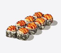 Запечённый с кальмаром и пармезаном