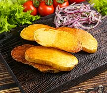 Картофель, запеченный на мангале