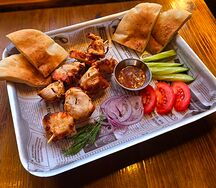 Шашлык из куриной грудки