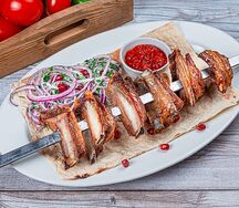 Шашлык из бараньих рёбрышек